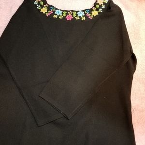 Joseph A brand sweater size large sleeveless